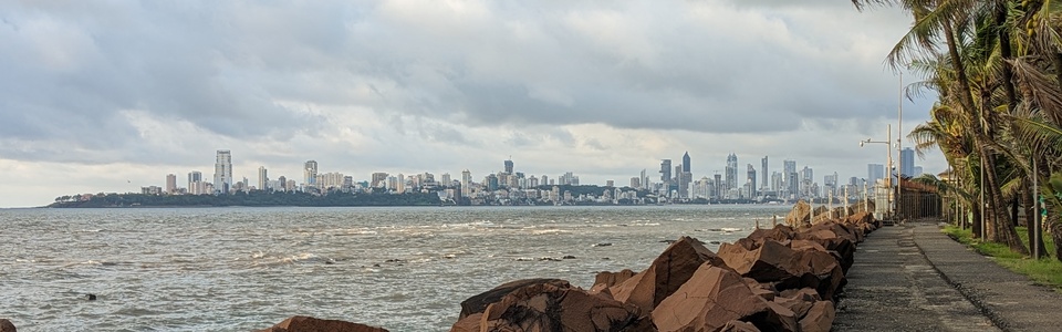 View of sea shore